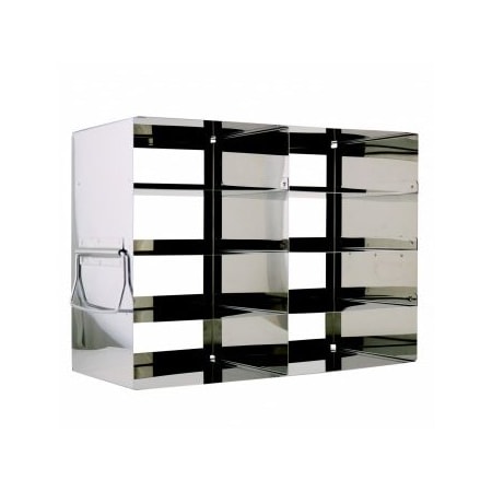 Custom Biogenic Freezer Rack, Upright, for Hinged Top Box, 12 1/2x5 7/8x9 1/4" 247560